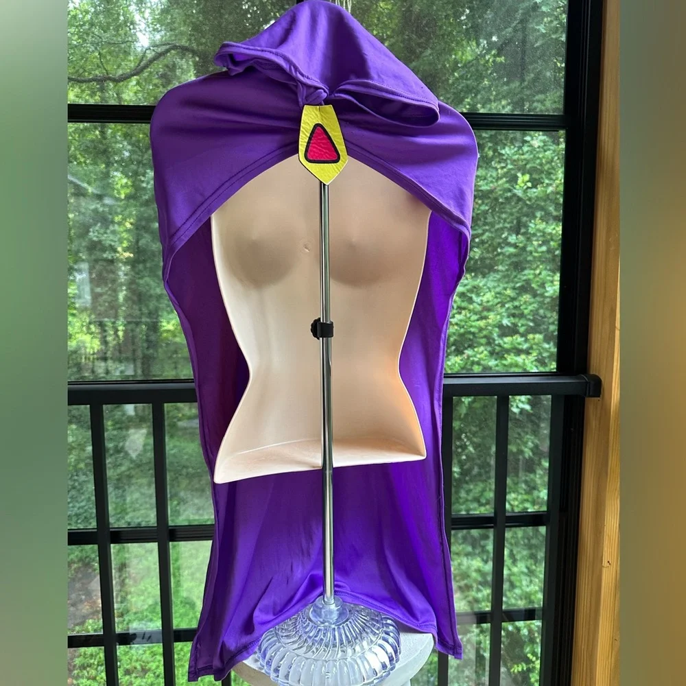 Teen Titans Go! Raven Cape Cloak Costume
